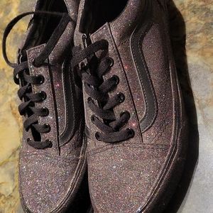 Vans Glitter Hallographic shoes 7.5